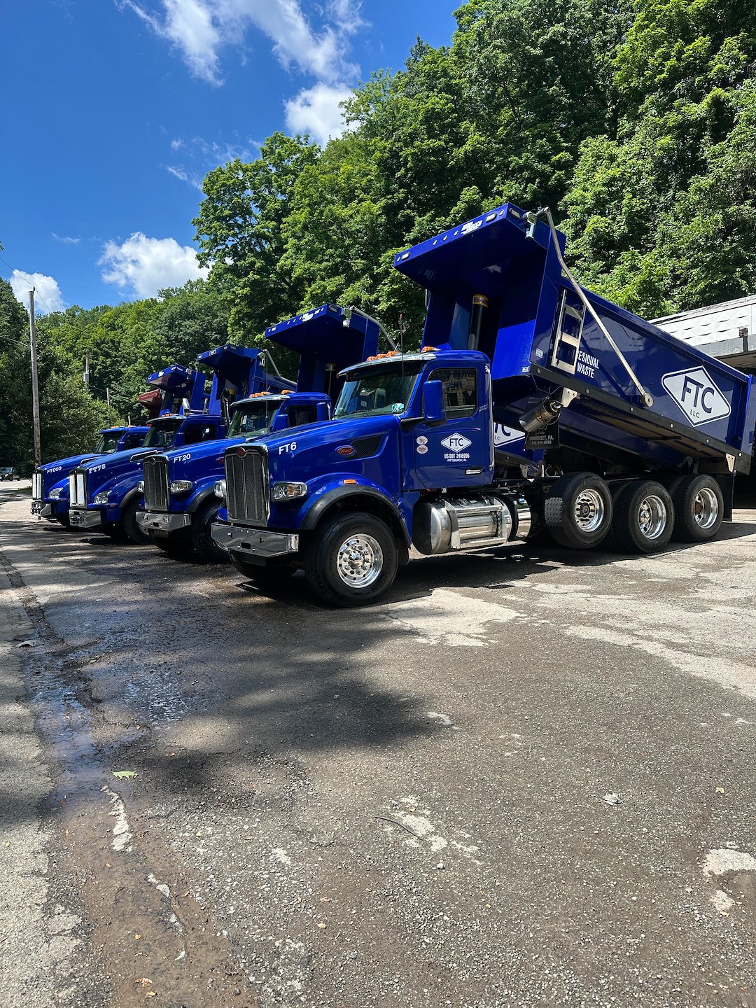  Fleet looking brand new again 🚛💧