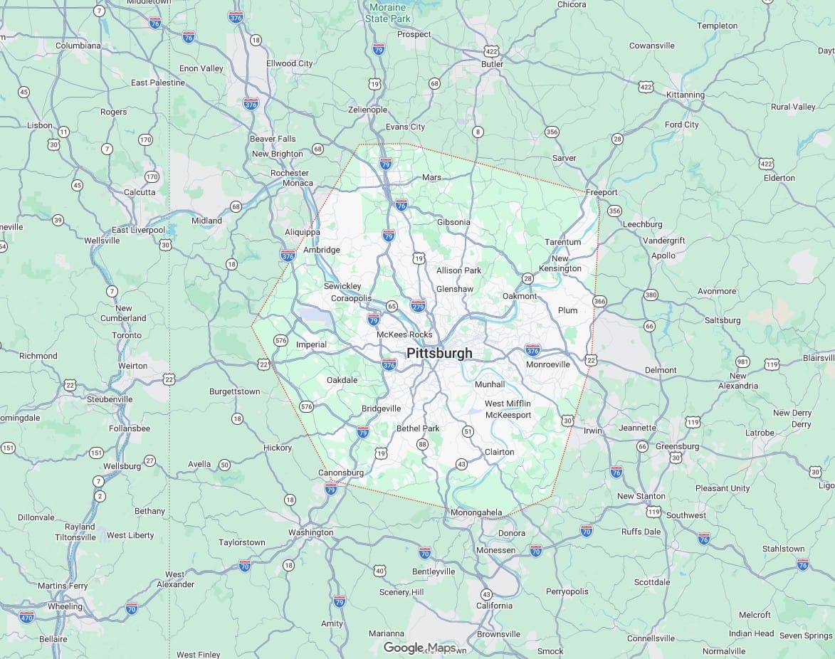 Areas We Service